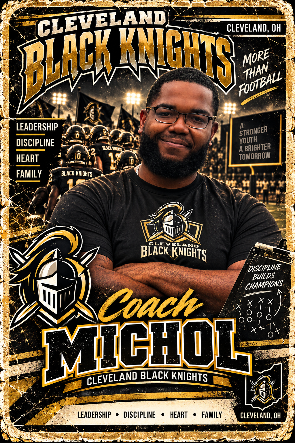 Michol Williams, Cleveland Black Knights assistant coach