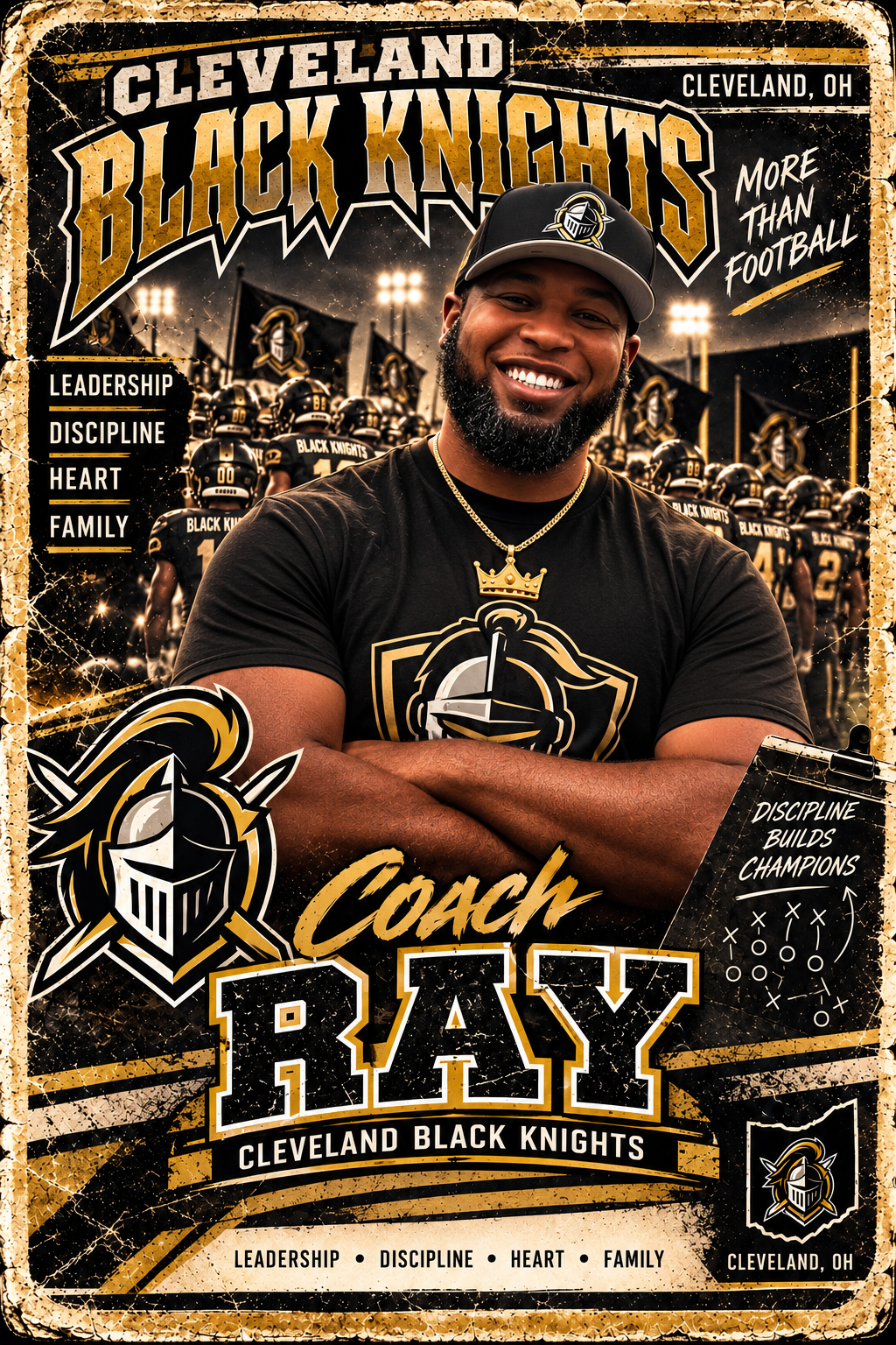 Rayshaun Young, Cleveland Black Knights assistant coach